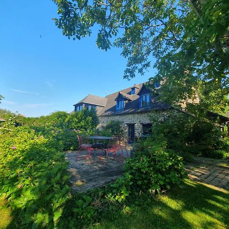 Maison En Pierre Dans Son Nid De Verdure Roz-Landrieux Luaran gambar
