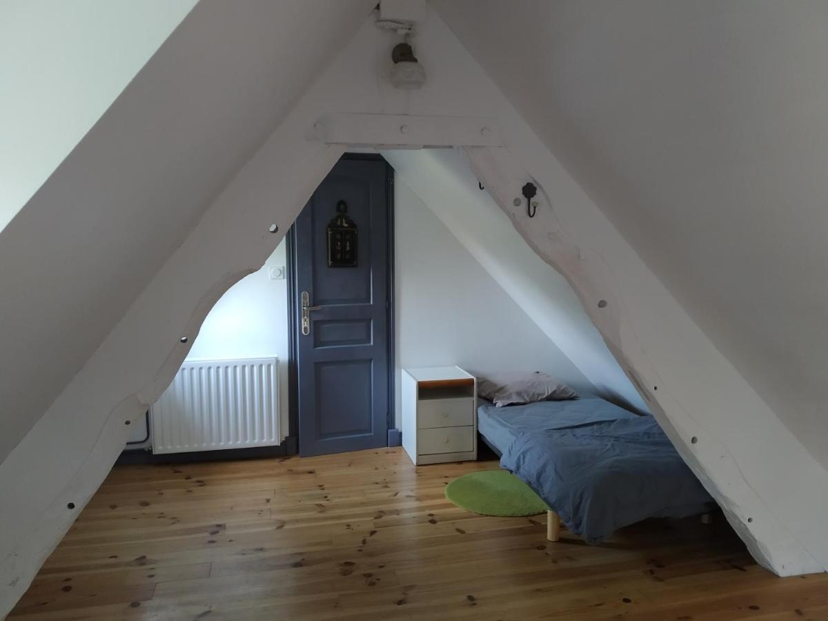 Maison En Pierre Dans Son Nid De Verdure Roz-Landrieux Luaran gambar