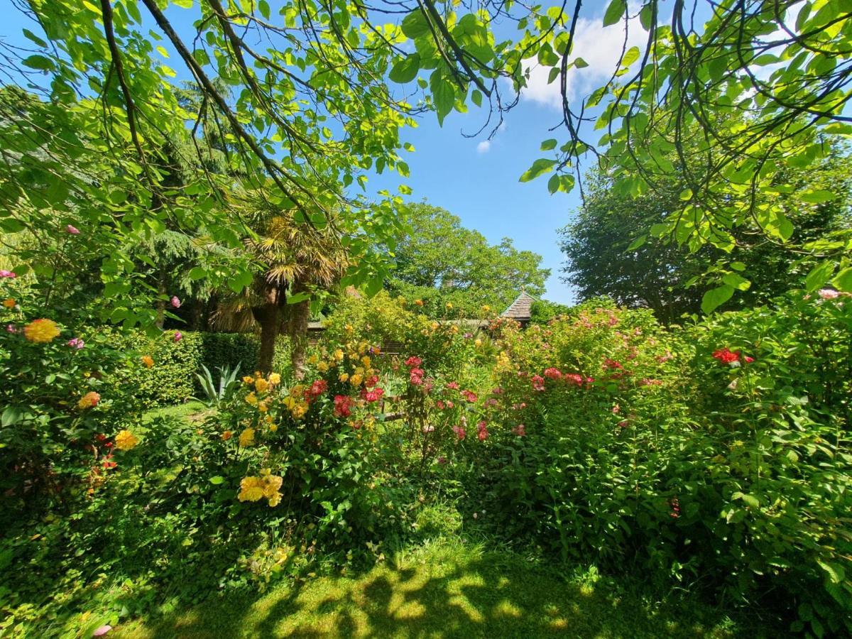 Maison En Pierre Dans Son Nid De Verdure Roz-Landrieux Luaran gambar